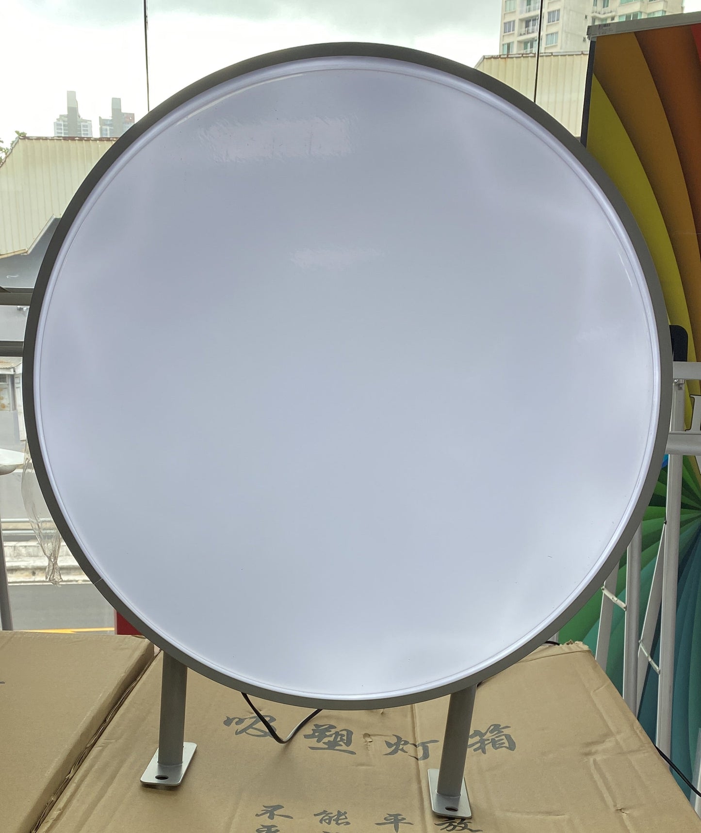 CAJA DE LUZ RENDONDA 50 cm