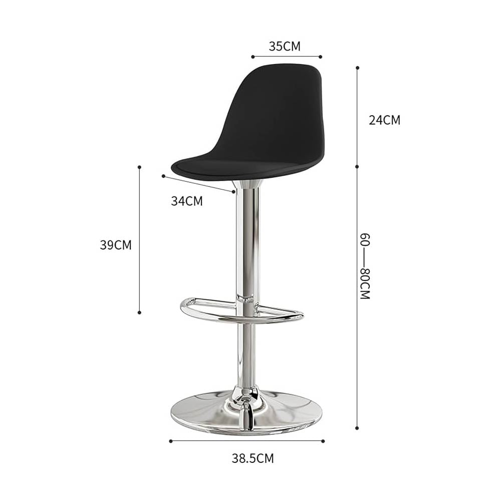 SILLA BAR NEGRA